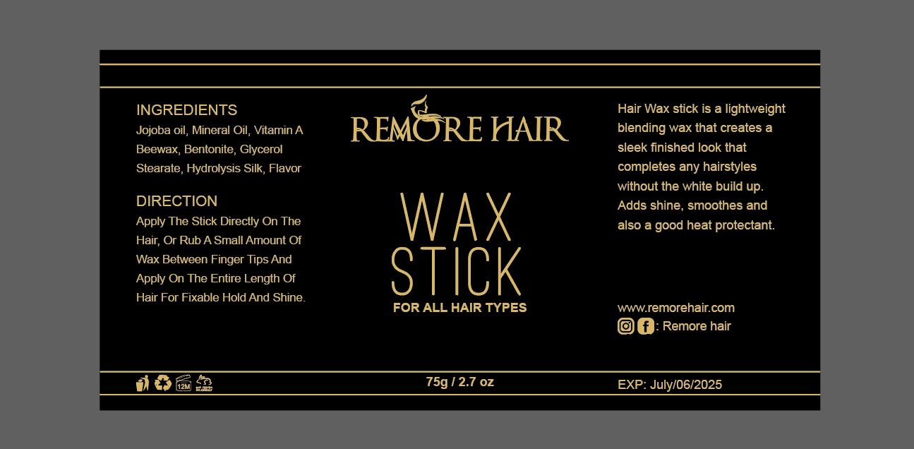 Hair Wax Stick Remorehair